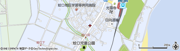 宮崎県児湯郡高鍋町蚊口浦30-3周辺の地図