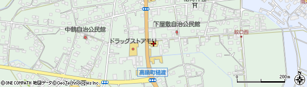 日産サティオ宮崎高鍋店周辺の地図