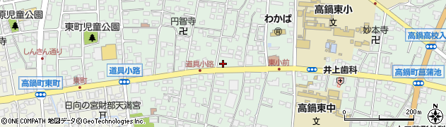 株式会社吉野不動産　高鍋支店周辺の地図