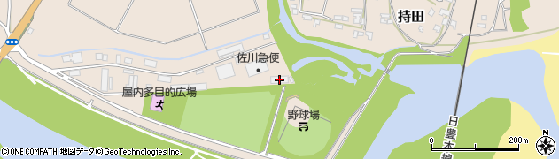 佐川急便高鍋店周辺の地図