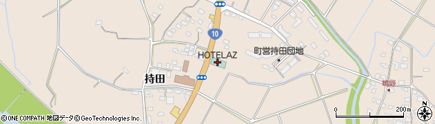 ＨＯＴＥＬ　ＡＺ宮崎高鍋店周辺の地図