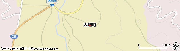 熊本県人吉市大畑町周辺の地図