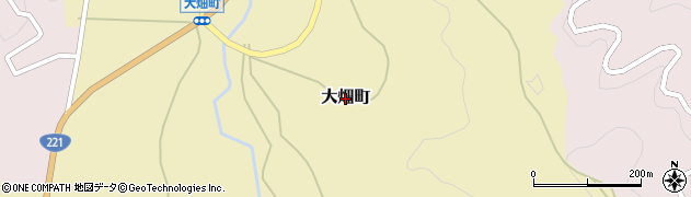 熊本県人吉市大畑町周辺の地図