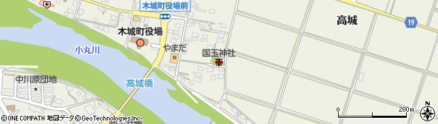 国玉神社周辺の地図