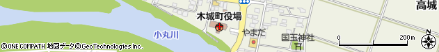 宮崎県児湯郡木城町周辺の地図