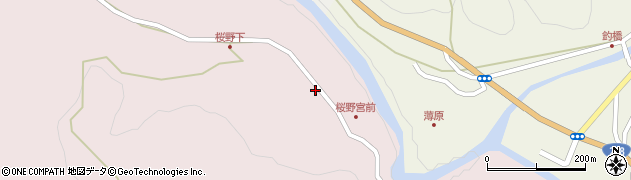 熊本県水俣市薄原327周辺の地図
