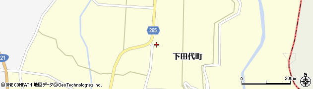 熊本県人吉市下田代町1295周辺の地図