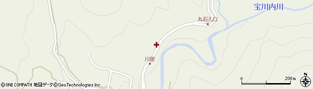 熊本県水俣市宝川内丸岩212周辺の地図