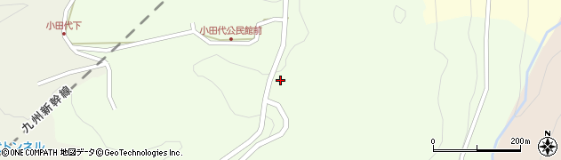 熊本県水俣市江添小田代1123周辺の地図