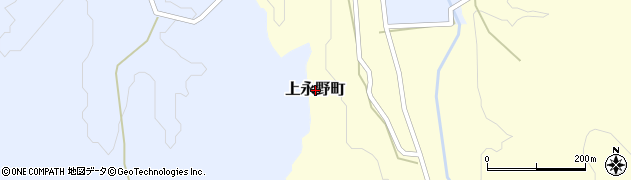 熊本県人吉市上永野町周辺の地図