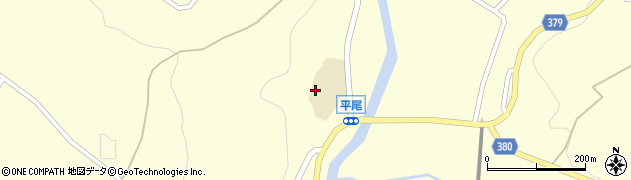 長島町立平尾小学校周辺の地図