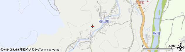 茂田川周辺の地図