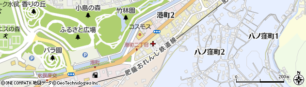 カラオケバスター水俣店周辺の地図