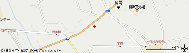 ヒライ球磨　錦町店周辺の地図