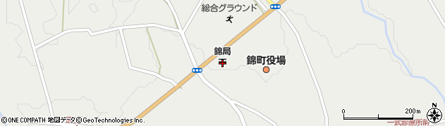 錦郵便局 ＡＴＭ周辺の地図