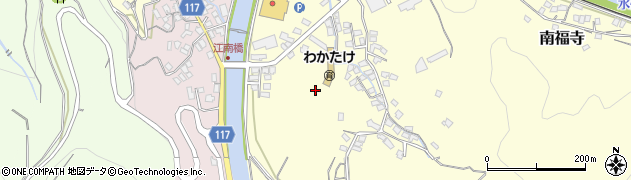 熊本県水俣市南福寺周辺の地図