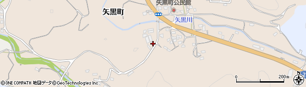 熊本県人吉市矢黒町2334周辺の地図
