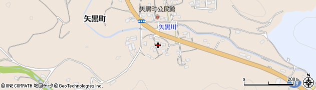 熊本県人吉市矢黒町2319周辺の地図