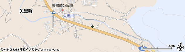 熊本県人吉市矢黒町2098周辺の地図
