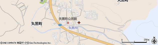 熊本県人吉市矢黒町2077周辺の地図