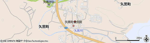 熊本県人吉市矢黒町2054周辺の地図
