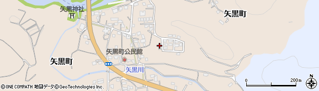 熊本県人吉市矢黒町2040周辺の地図
