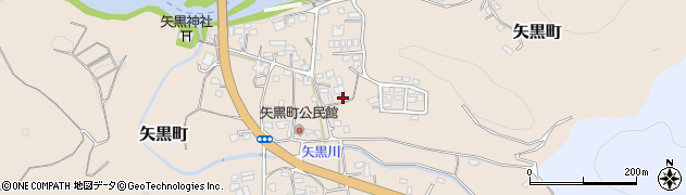 熊本県人吉市矢黒町2027周辺の地図