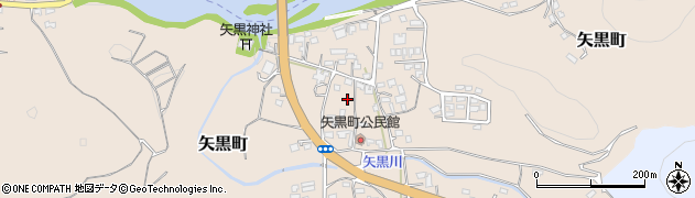 熊本県人吉市矢黒町2061周辺の地図