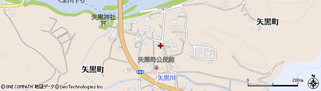 熊本県人吉市矢黒町2055周辺の地図
