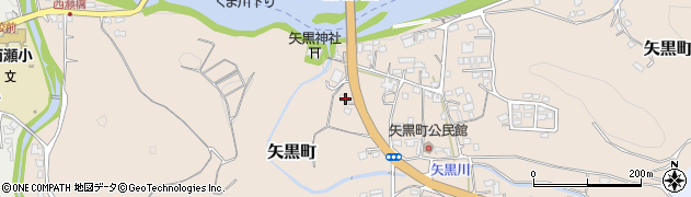 熊本県人吉市矢黒町1844周辺の地図