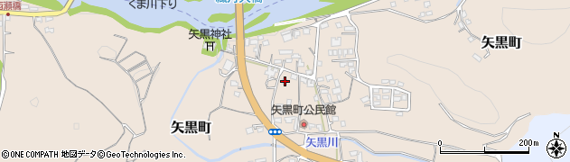 熊本県人吉市矢黒町2059周辺の地図