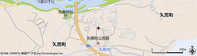 熊本県人吉市矢黒町2056周辺の地図
