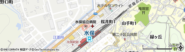 霜村海産物商店周辺の地図