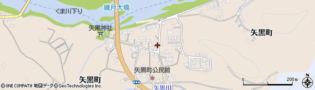 熊本県人吉市矢黒町1876周辺の地図