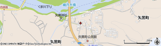 熊本県人吉市矢黒町1869周辺の地図