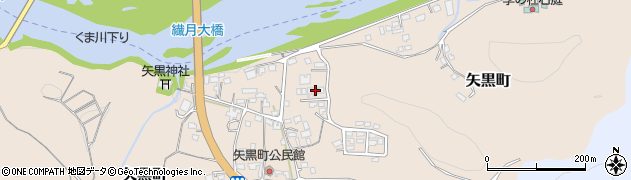 熊本県人吉市矢黒町2033周辺の地図