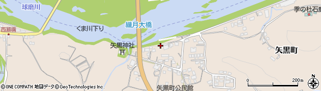 熊本県人吉市矢黒町1867周辺の地図