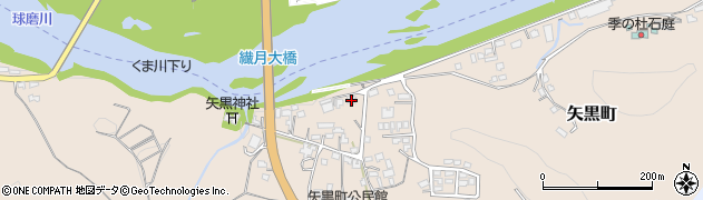 熊本県人吉市矢黒町1879周辺の地図