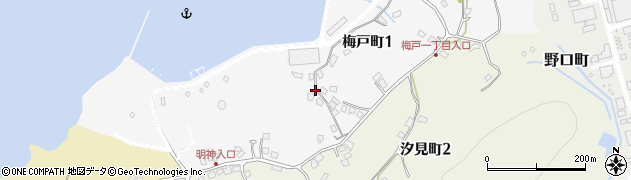 中船舶食料品店周辺の地図