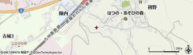 熊本県水俣市初野403周辺の地図