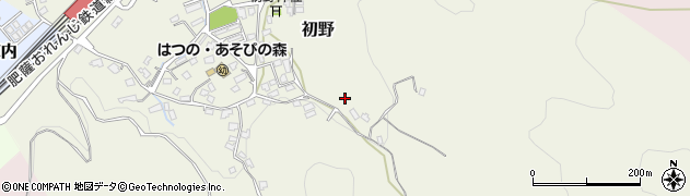 熊本県水俣市初野516周辺の地図