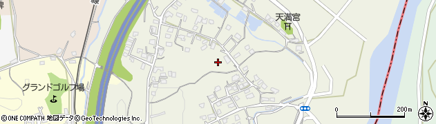 熊本県人吉市七地町周辺の地図