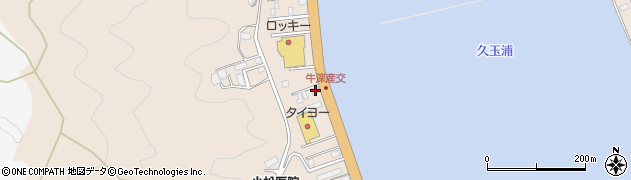 産交バス株式会社　牛深営業所周辺の地図