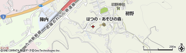 熊本県水俣市初野226周辺の地図