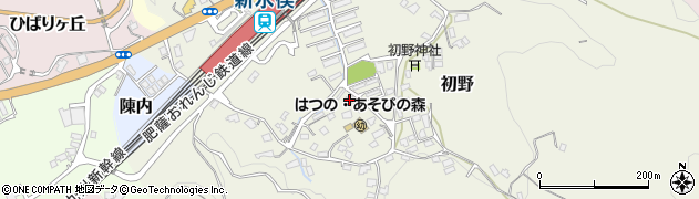 熊本県水俣市初野221周辺の地図