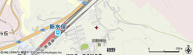熊本県水俣市初野163周辺の地図