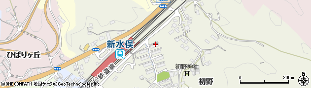 熊本県水俣市初野141周辺の地図