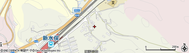 熊本県水俣市初野100周辺の地図