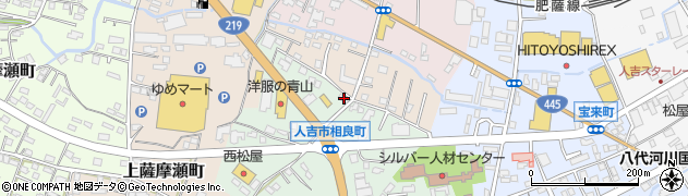熊本県人吉市相良町1022周辺の地図
