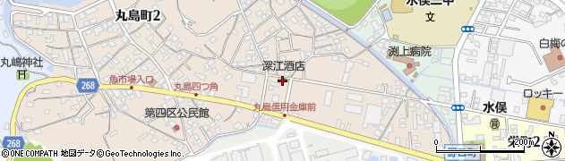 深江商店周辺の地図